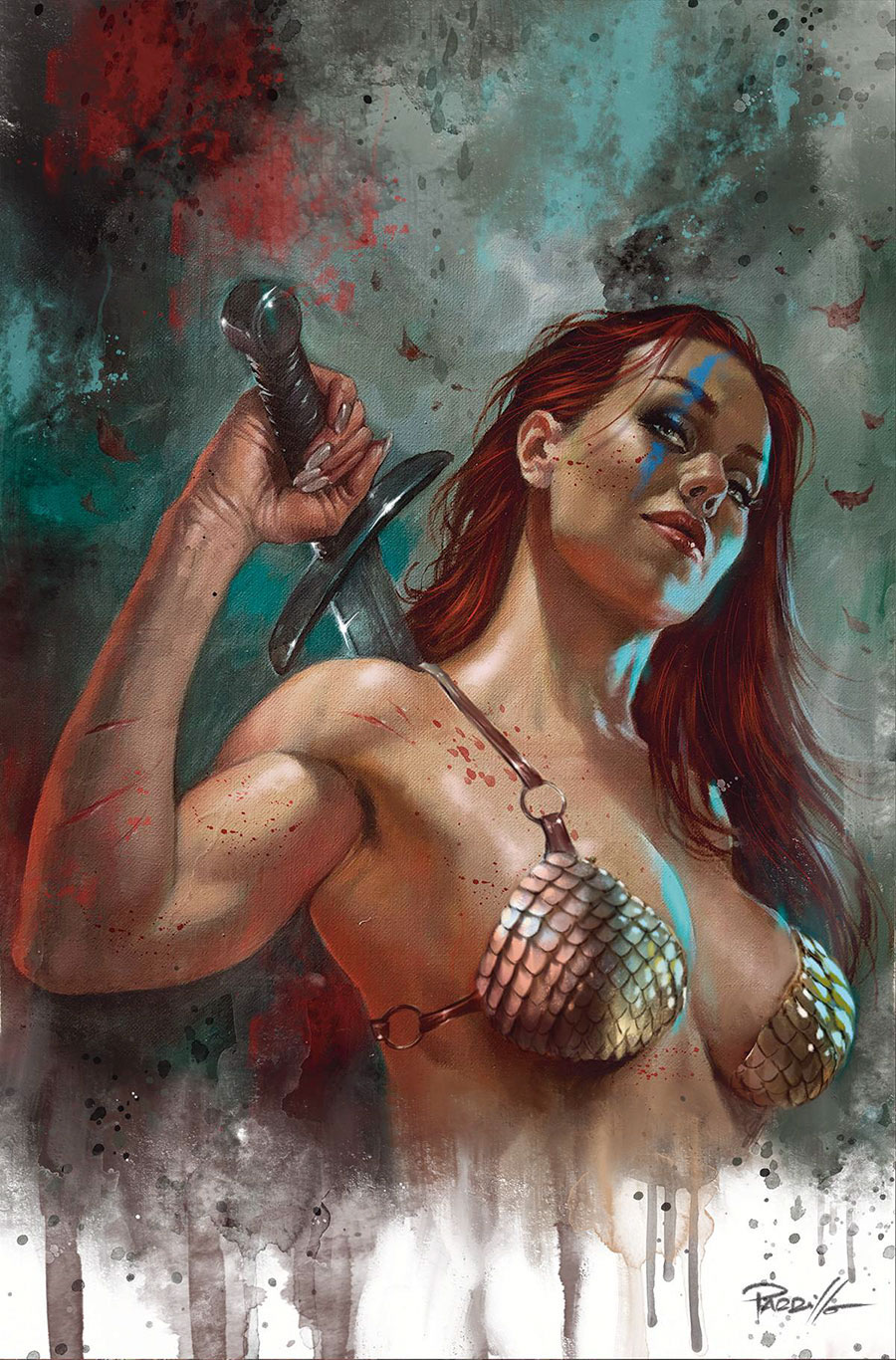 Red Sonja Vol 10 #7 Cover L Limited Edition Lucio Parrillo Virgin Cover