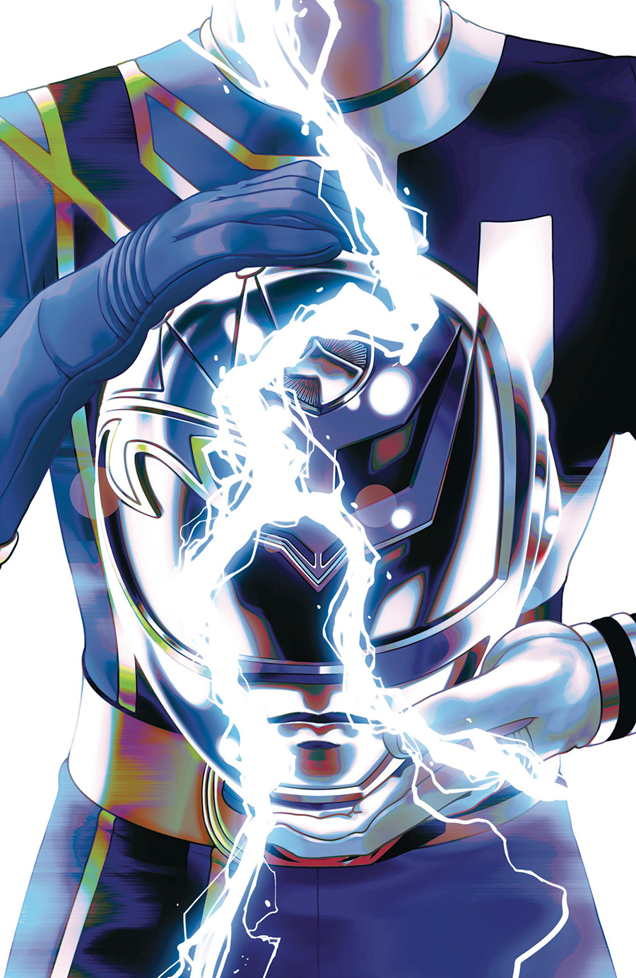 Mighty Morphin Power Rangers (BOOM Studios) #116 Cover G Incentive Goni Montes Helmet Virgin Cover