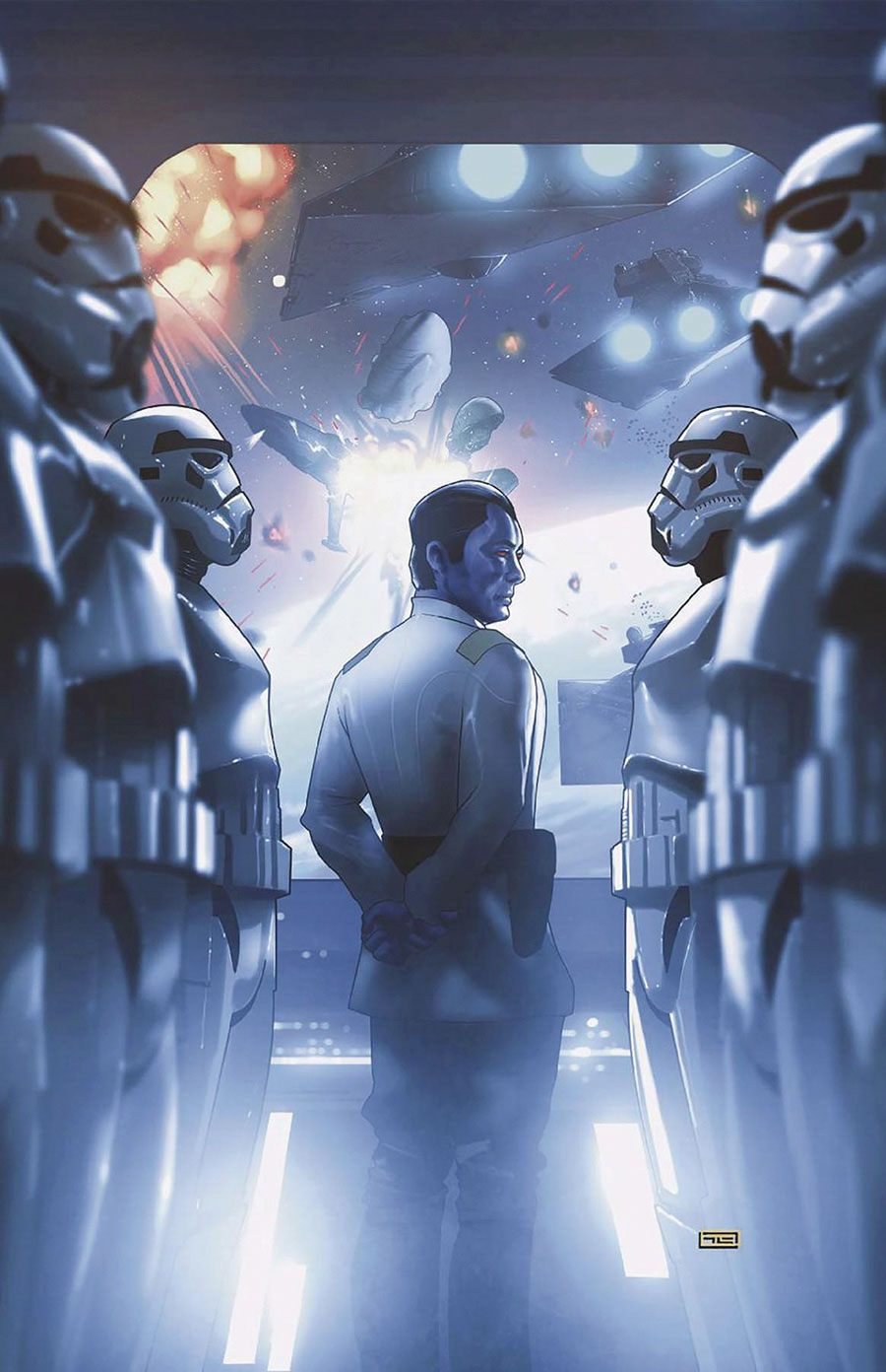 Star Wars Thrawn Alliances #1 Cover E Incentive Taurin Clarke Virgin Cover