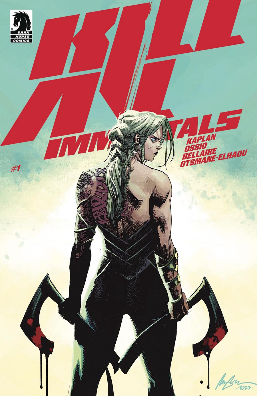 Kill All Immortals #1 Cover C Incentive Rafael Albuquerque Variant Cover