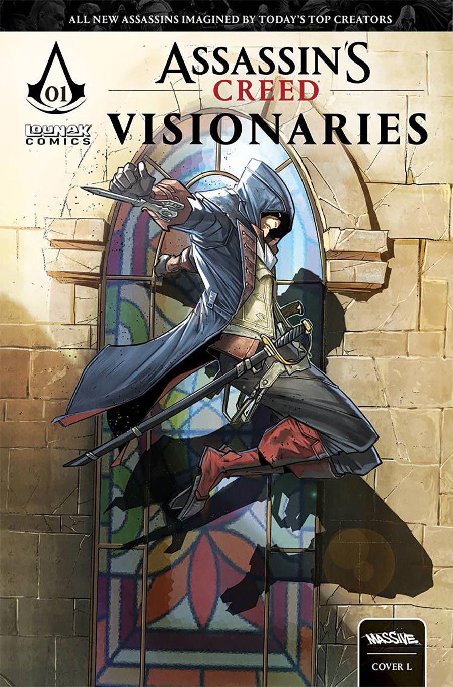 Assassins Creed Visionaries #1 Cover L 2nd Chance Patrick Boutin-Gagne Variant Cover