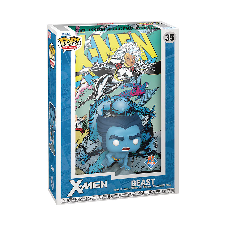 POP Comic Cover Marvel X-Men #1 Beast Previews Exclusive Vinyl Bobble Head