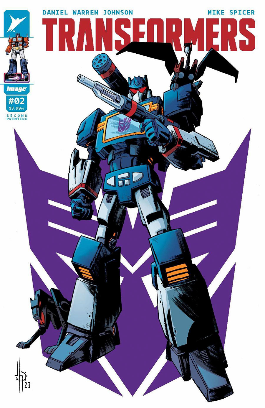 Transformers Vol 5 #2 Cover G 2nd Ptg B Jason Howard Soundwave Variant Cover