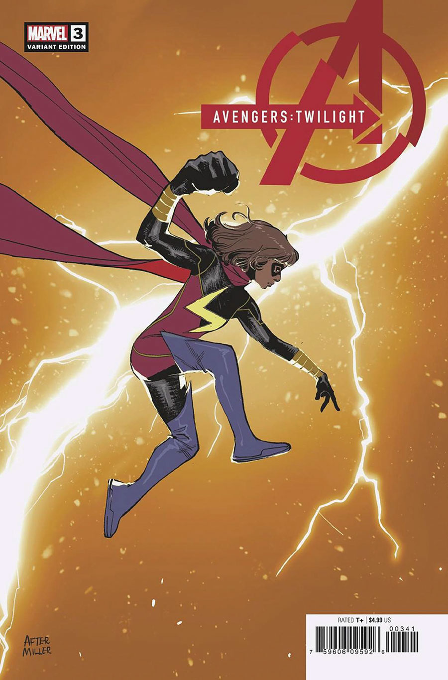 Avengers Twilight #3 Cover C Variant Sara Pichelli Lightning Bolt Cover (Limit 1 Per Customer)