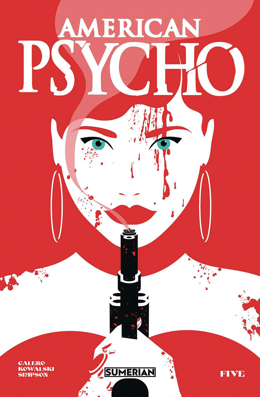 American Psycho #5 Cover C Variant Patricia Martin Cover