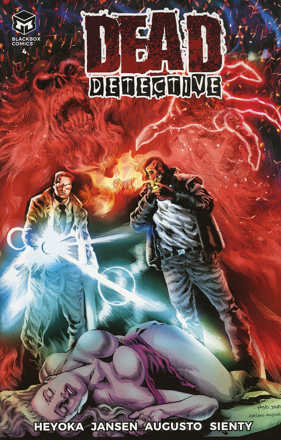 Dead Detective #4 Cover A Regular Fabio Lima Jansen Cover