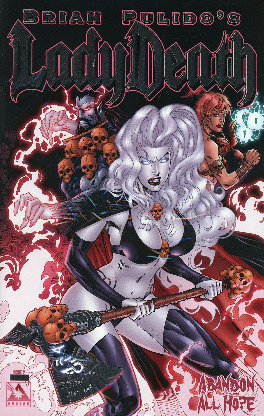 Lady Death Power Platinum Foil Covers Bag Set (3-Count)