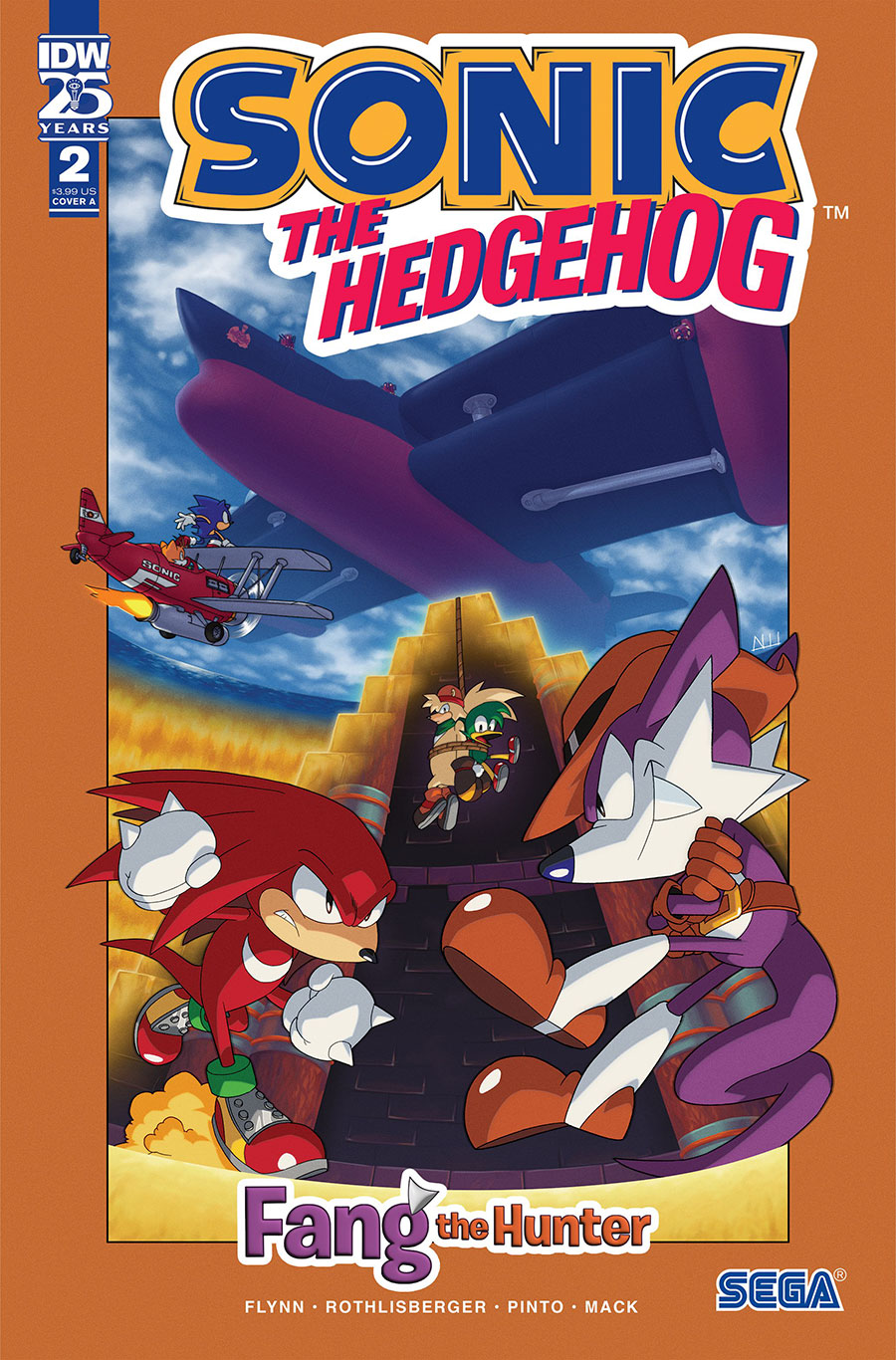 Sonic The Hedgehog Fang The Hunter #2 Cover A Regular Aaron Hammerstrom Cover