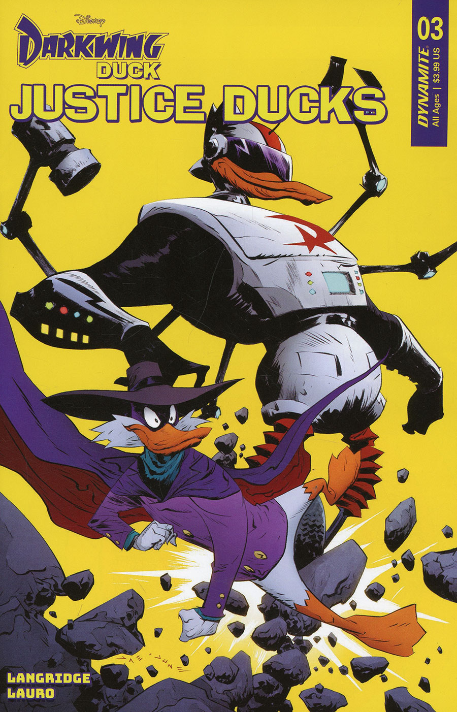 Darkwing Duck Justice Ducks #3 Cover A Regular Jae Lee Cover