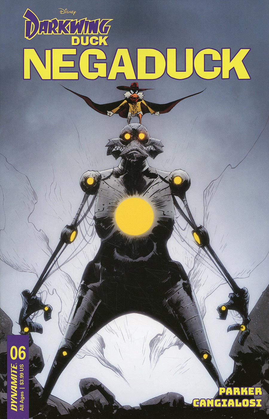 Darkwing Duck Negaduck #6 Cover A Regular Jae Lee Cover