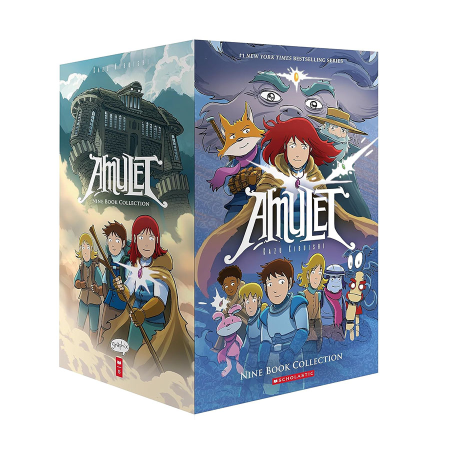 Amulet Volumes 1-9 Complete Box Set