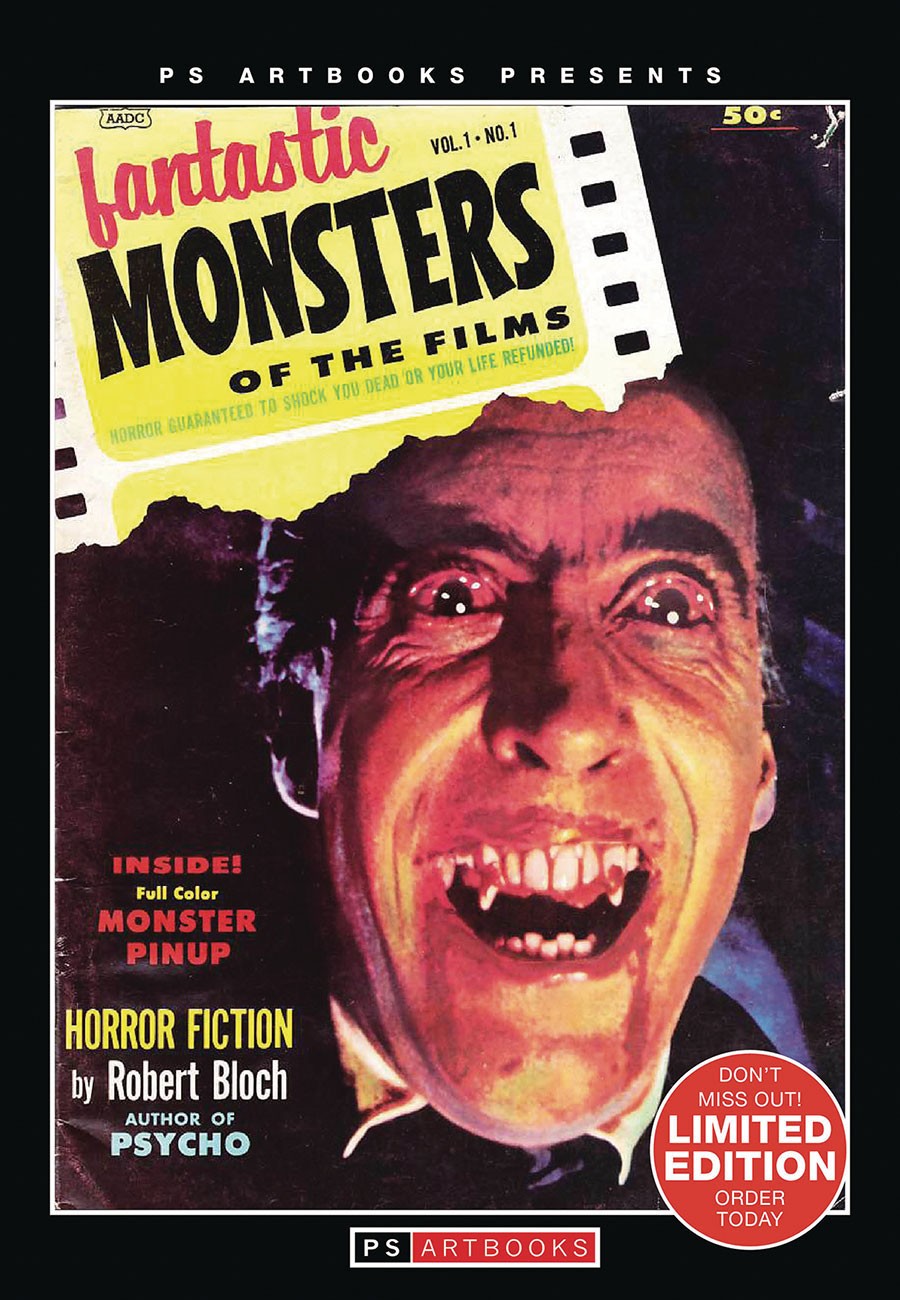 PS Artbooks Fantastic Monsters Of The Films Magazine #1