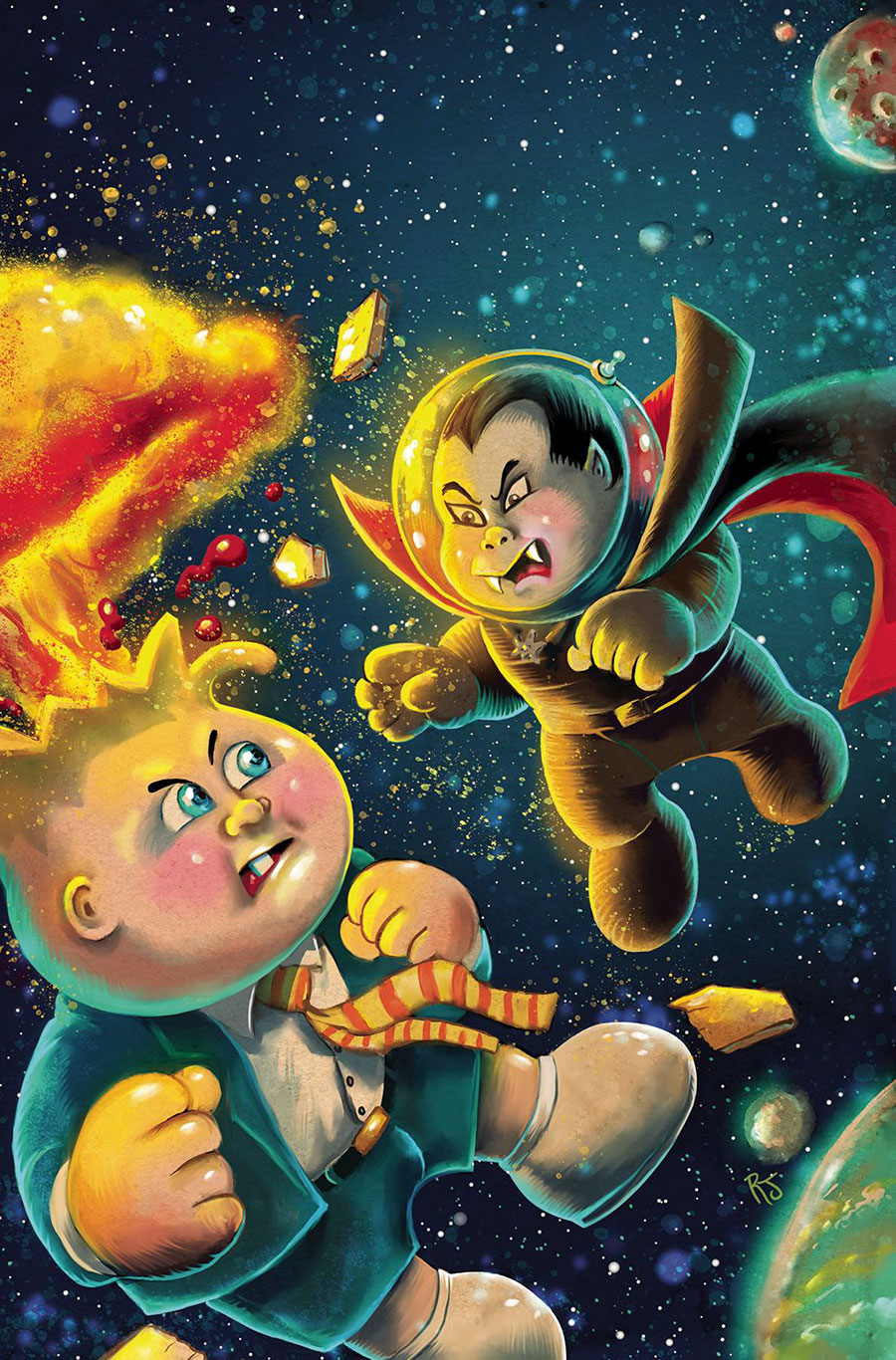 Garbage Pail Kids Trashin Through Time #5 Cover G Incentive Robert Jimenez Virgin Cover