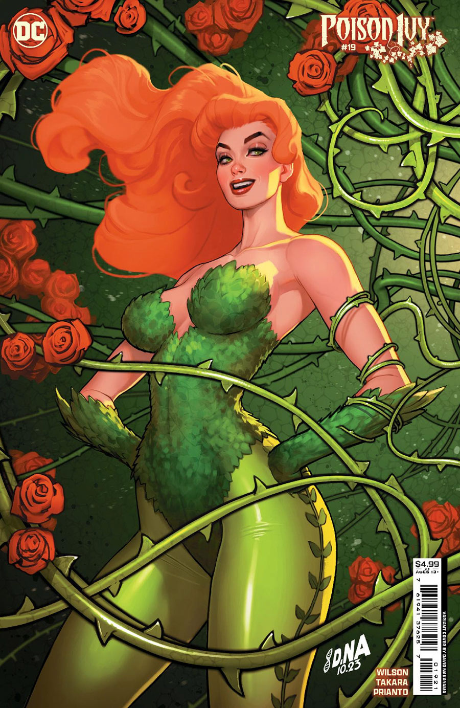 Poison Ivy #19 Cover B Variant David Nakayama Card Stock Cover