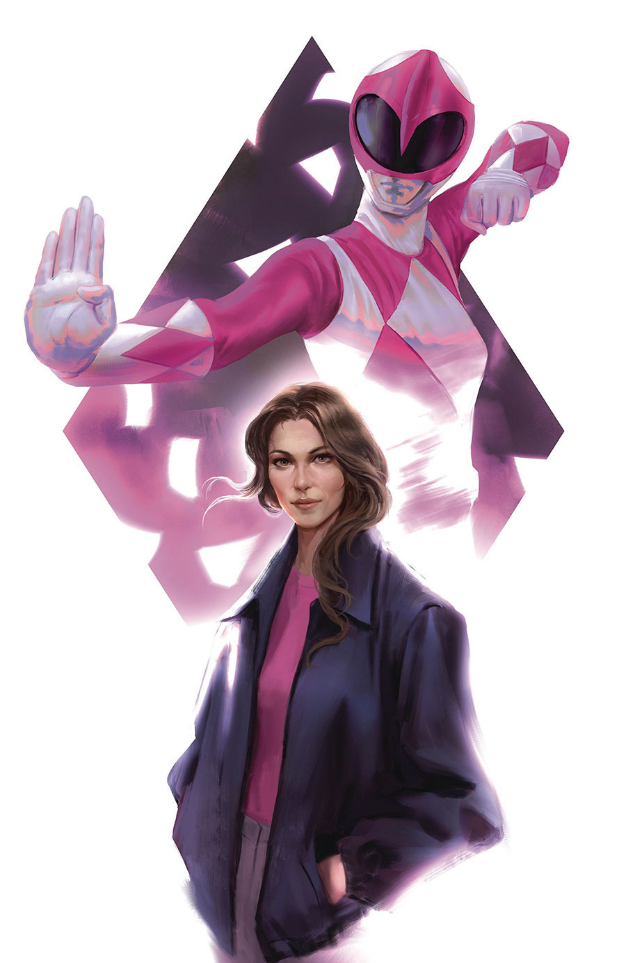 Mighty Morphin Power Rangers The Return #1 Cover D Incentive Justine Florentino Virgin Variant Cover