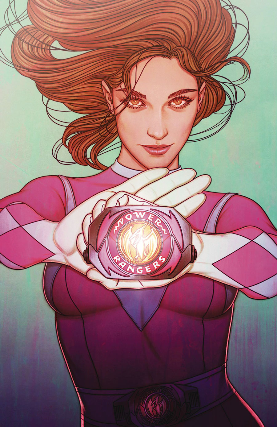 Mighty Morphin Power Rangers The Return #1 Cover E Incentive Jenny Frison Virgin Variant Cover