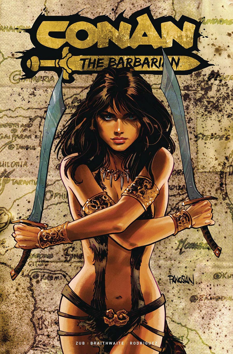 Conan The Barbarian Vol 5 #6 Cover E Variant Dan Panosian Foil Cover