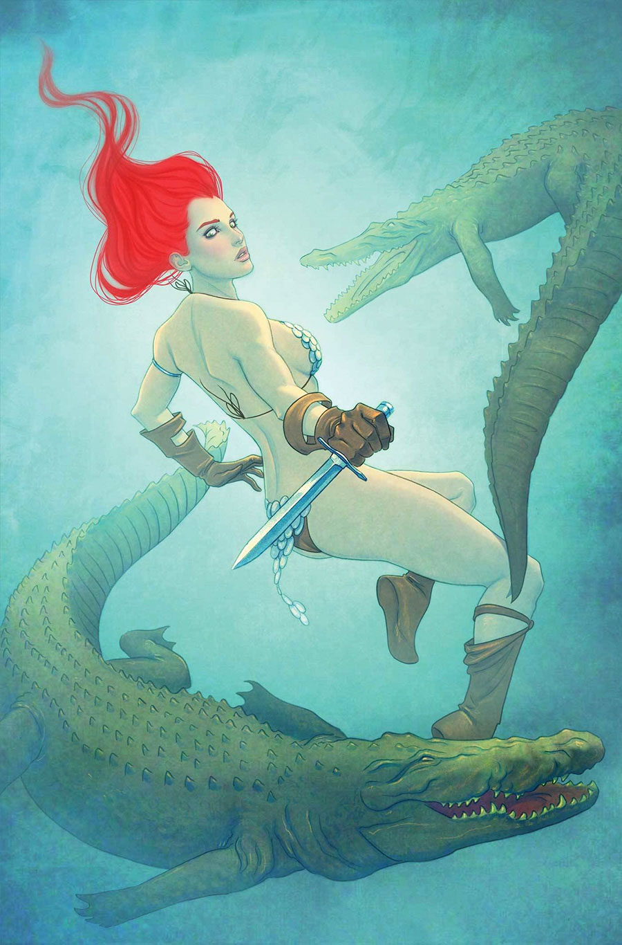 Red Sonja Vol 10 #7 Cover R Incentive Jenny Frison Virgin Cover