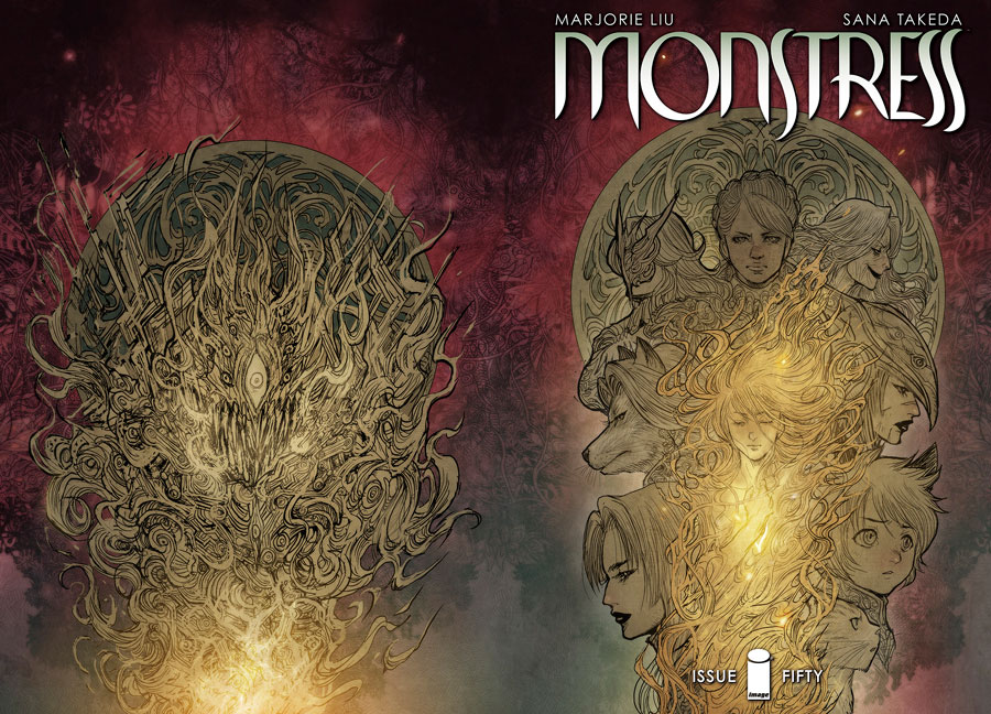 Monstress #50 Cover B Variant Sana Takeda Cover