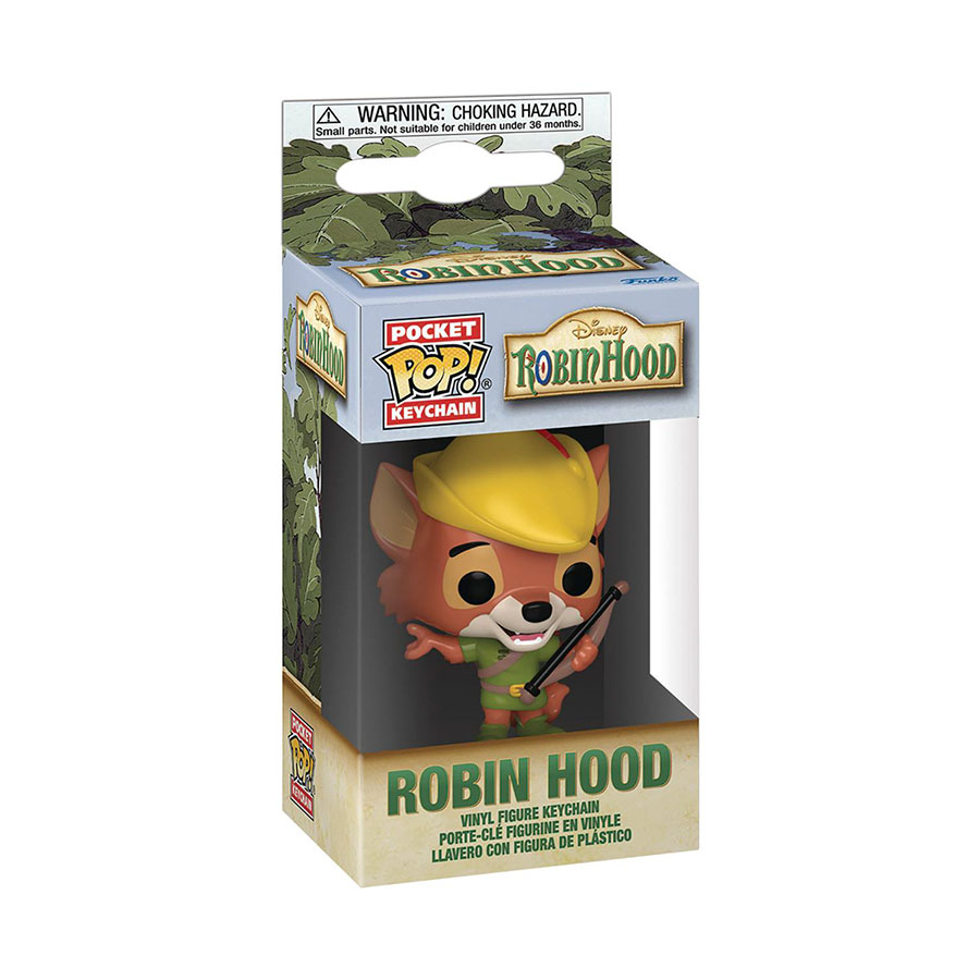 POP Vinyl Keychain Disney Robin Hood - Robin Hood