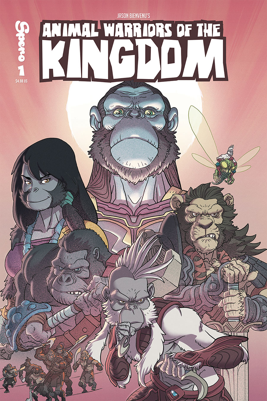 Animal Warriors Of The Kingdom #1 Cover A Regular Utama Prastha Cover