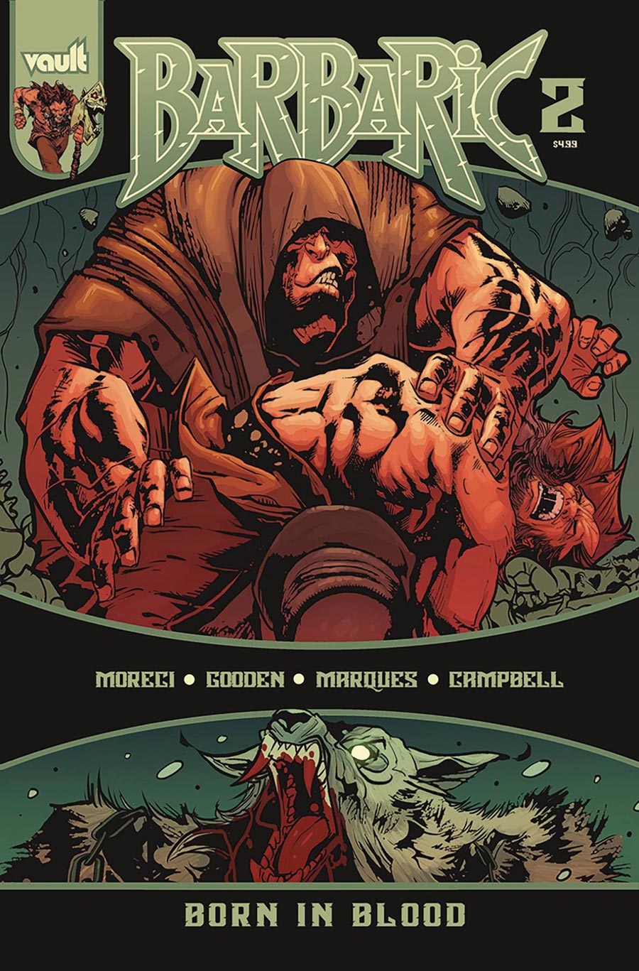 Barbaric Born In Blood #2 Cover A Regular Nathan Gooden Cover