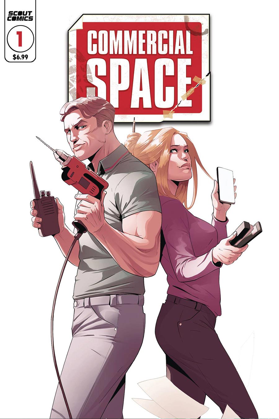 Commercial Space #1 (One Shot) Cover A Regular Emanuele Simoncini Cover - RESOLICITED