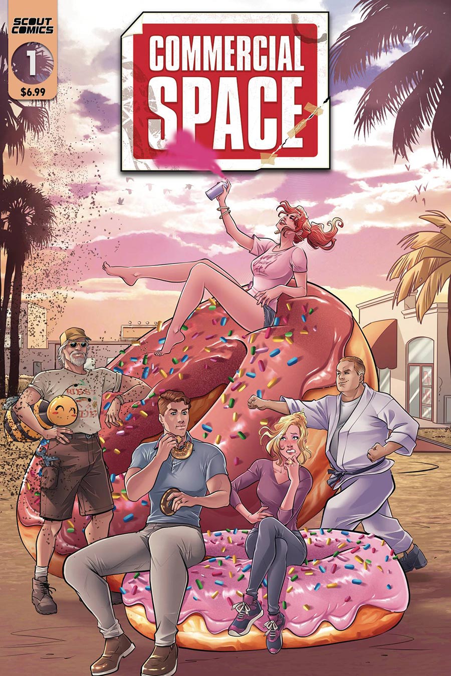 Commercial Space #1 (One Shot) Cover B Variant Michela Cacciatore Cover - RESOLICITED