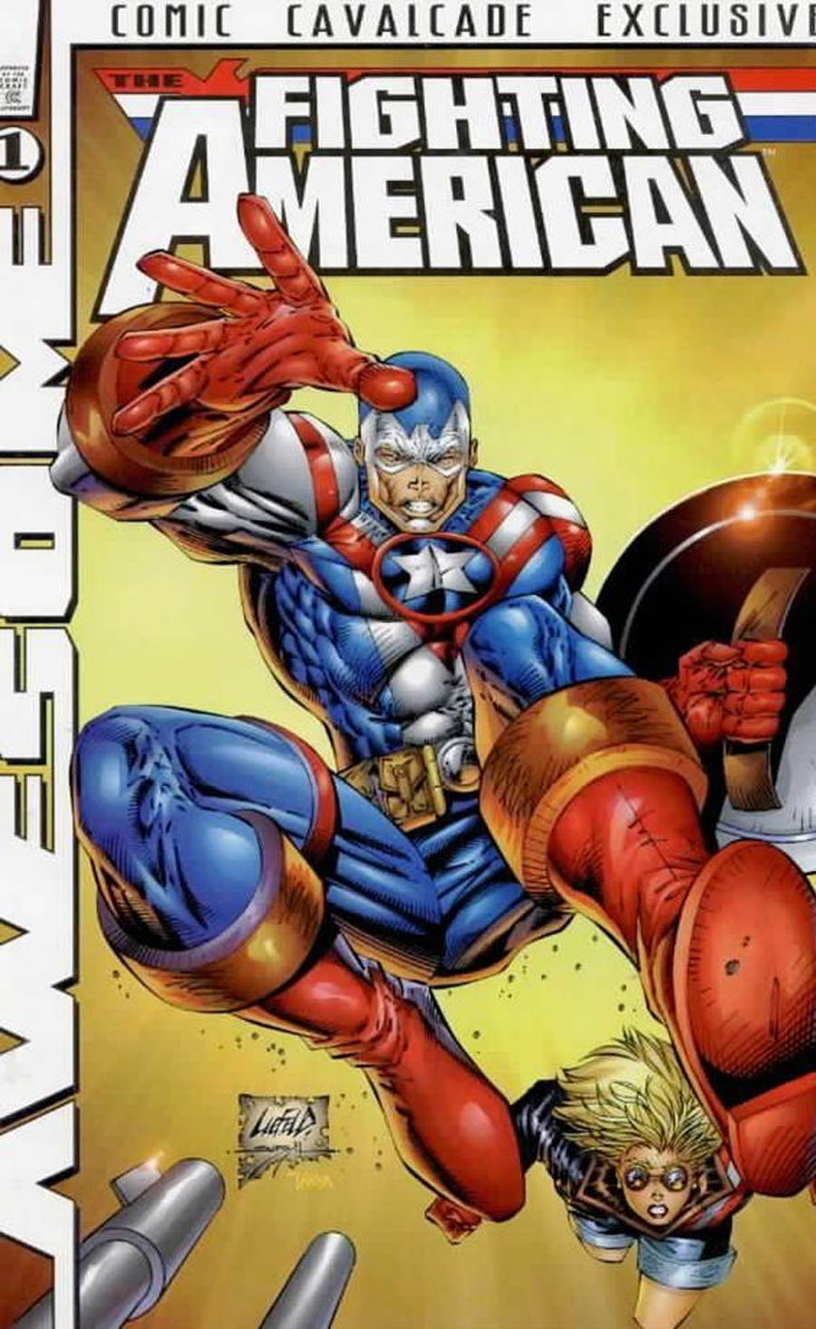 Fighting American Vol 3 #1 Cover E Comic Cavalcade Edition