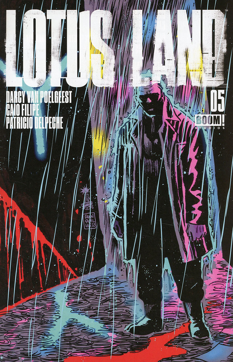 Lotus Land #5 Cover B Variant Francesco Francavilla Cover