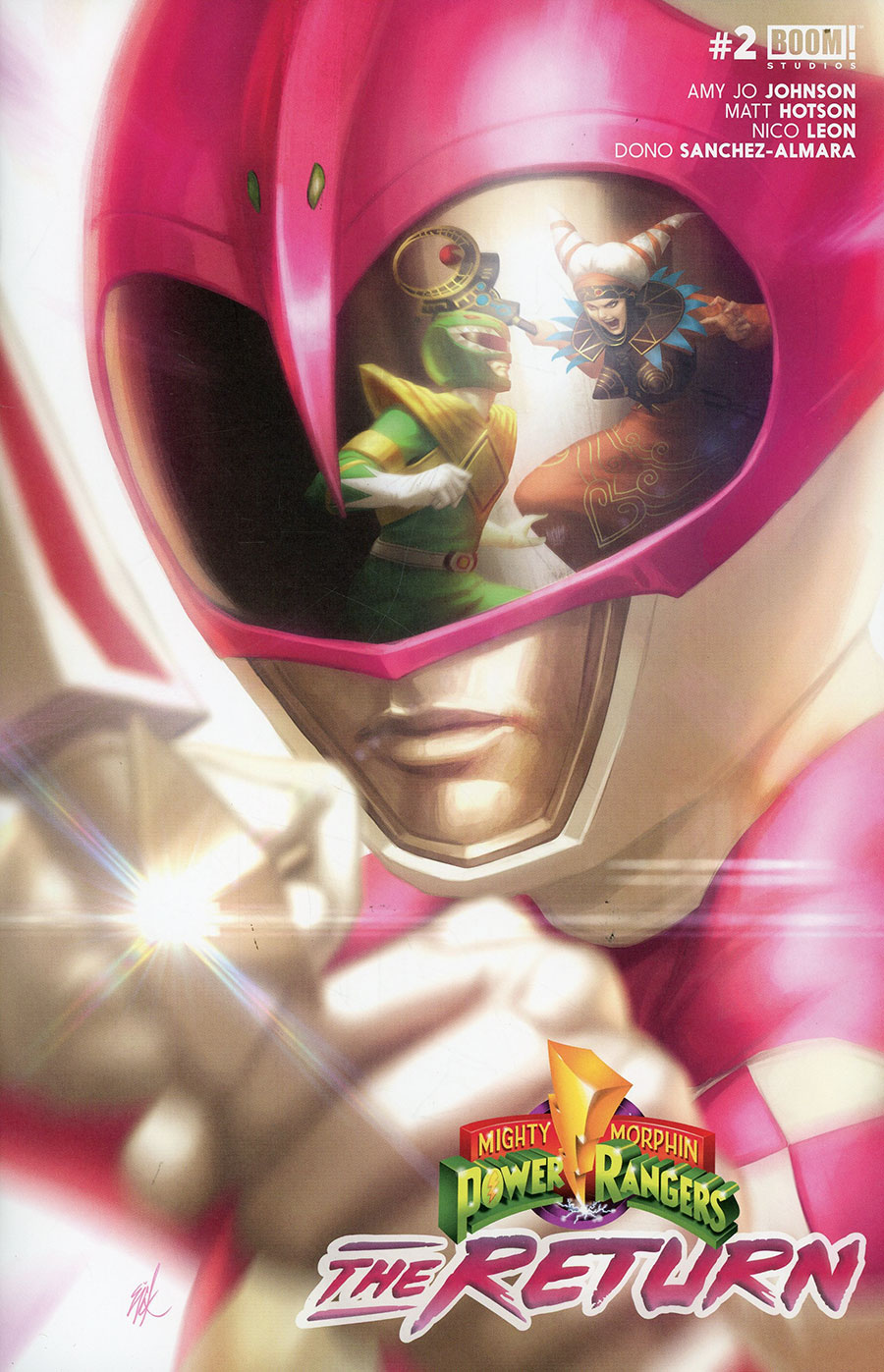 Mighty Morphin Power Rangers The Return #2 Cover B Variant Ejikure Cover