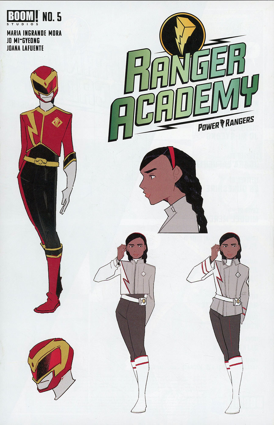 Ranger Academy #5 Cover B Variant Jo Mi-Gyeong Character Design Cover