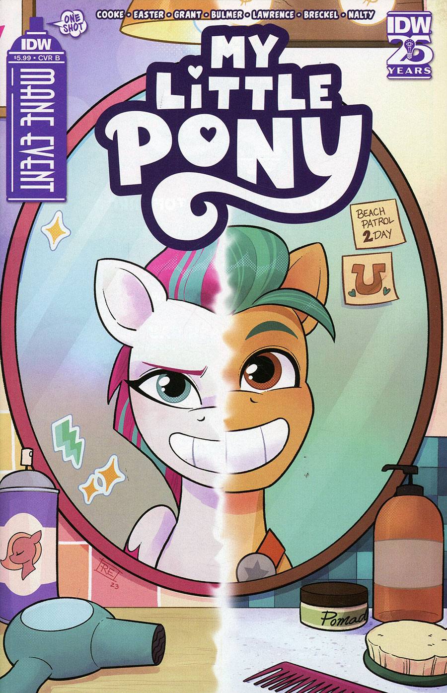 My Little Pony Mane Event #1 (One Shot) Cover B Variant Robin Easter Cover