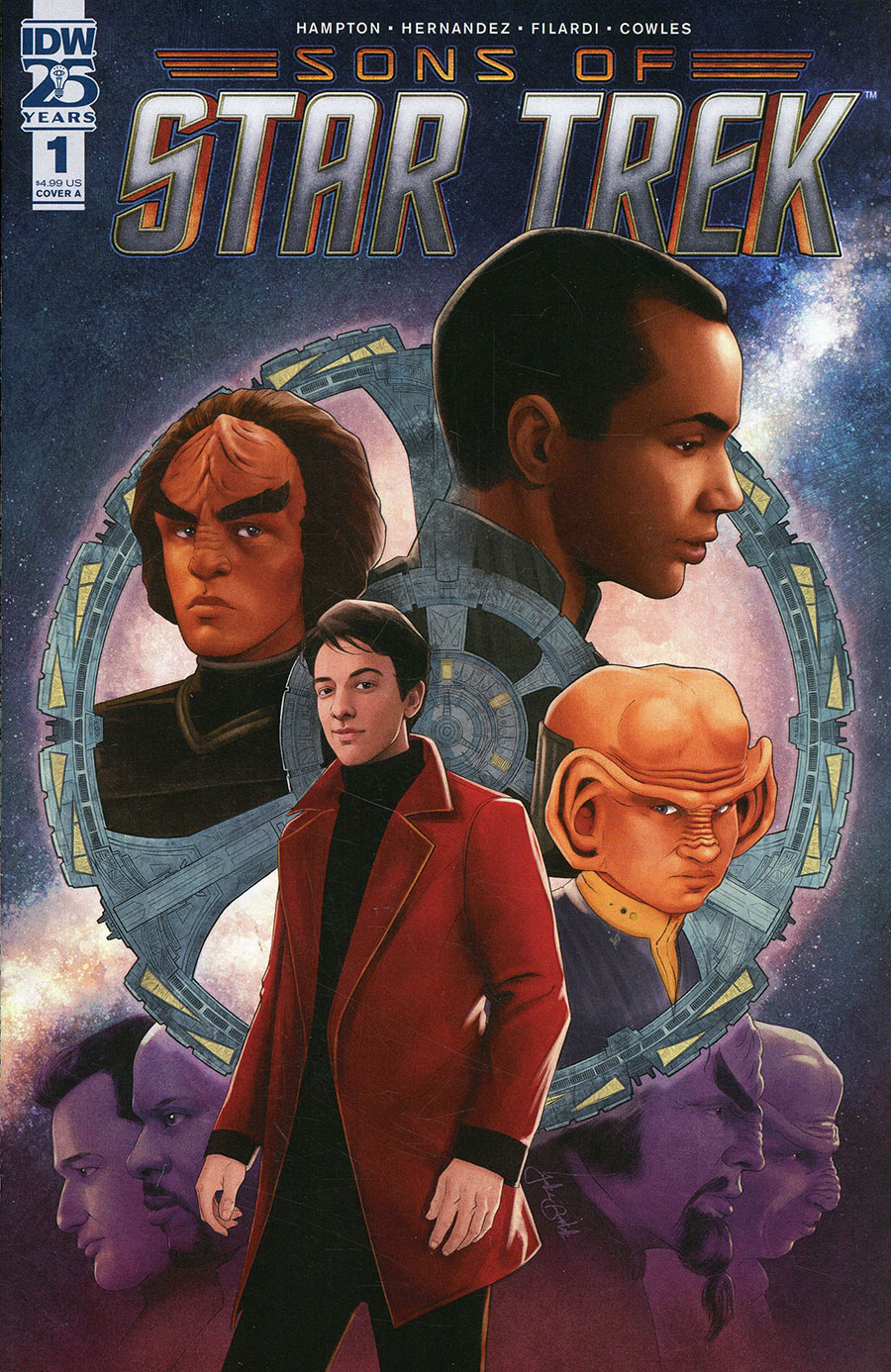 Star Trek Sons Of Star Trek #1 Cover A Regular Jake Bartok Cover