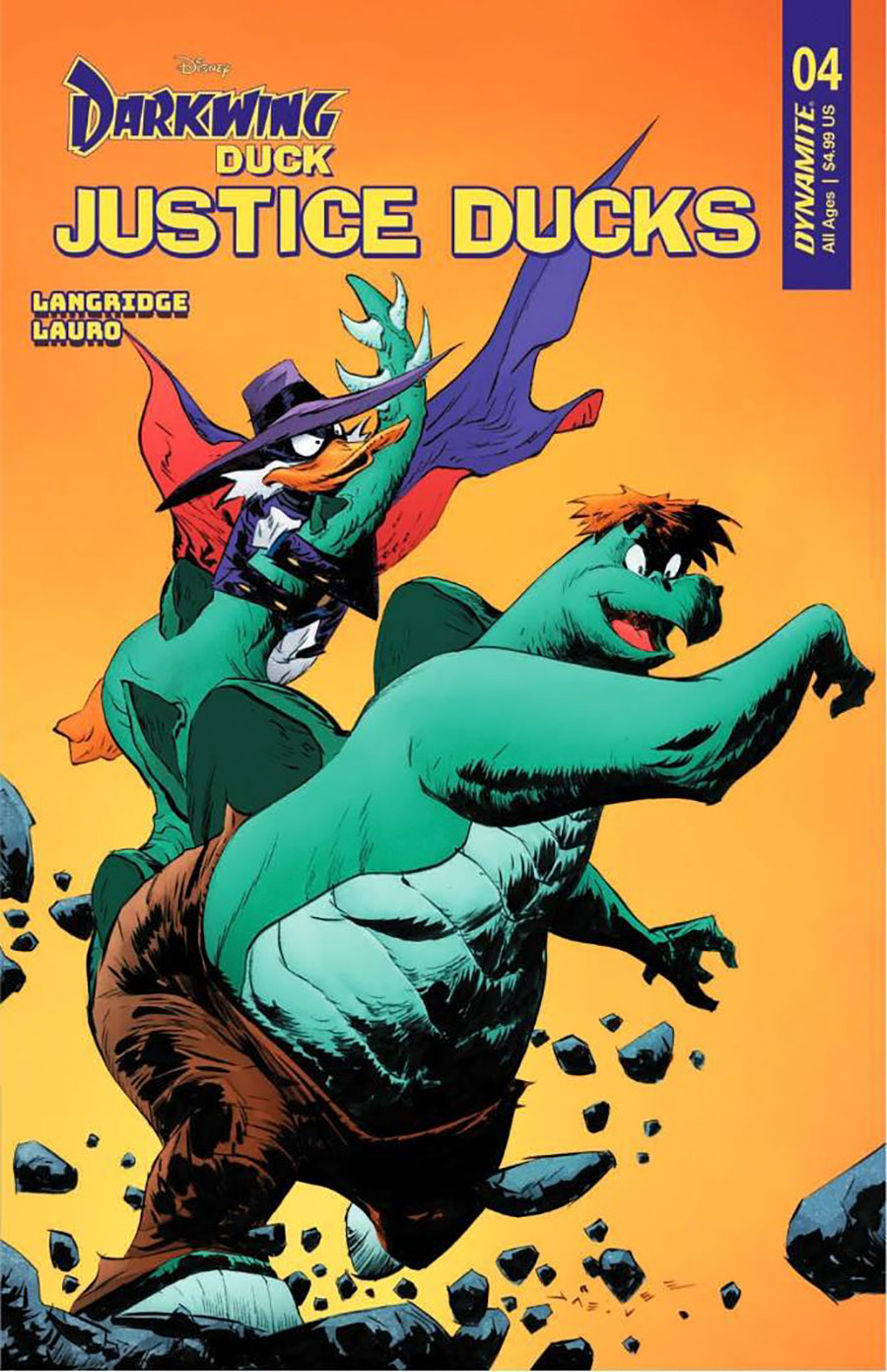 Darkwing Duck Justice Ducks #4 Cover A Regular Jae Lee Cover