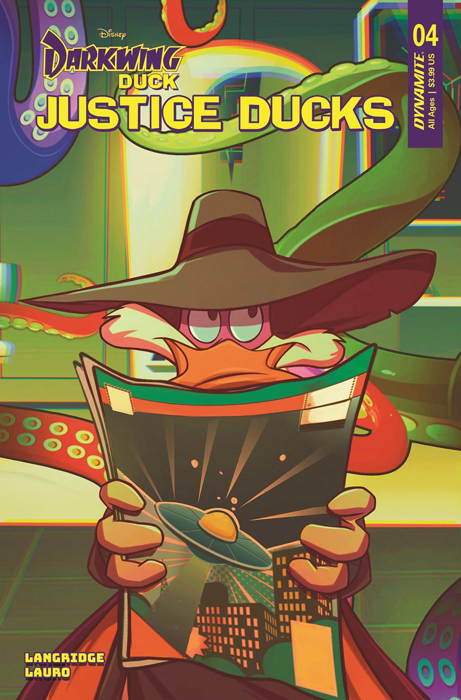 Darkwing Duck Justice Ducks #4 Cover C Variant Francesco Tomaselli Cover