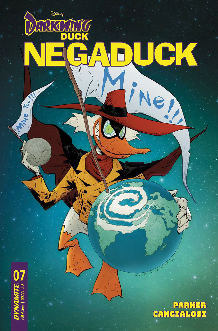 Darkwing Duck Negaduck #7 Cover A Regular Jae Lee Cover