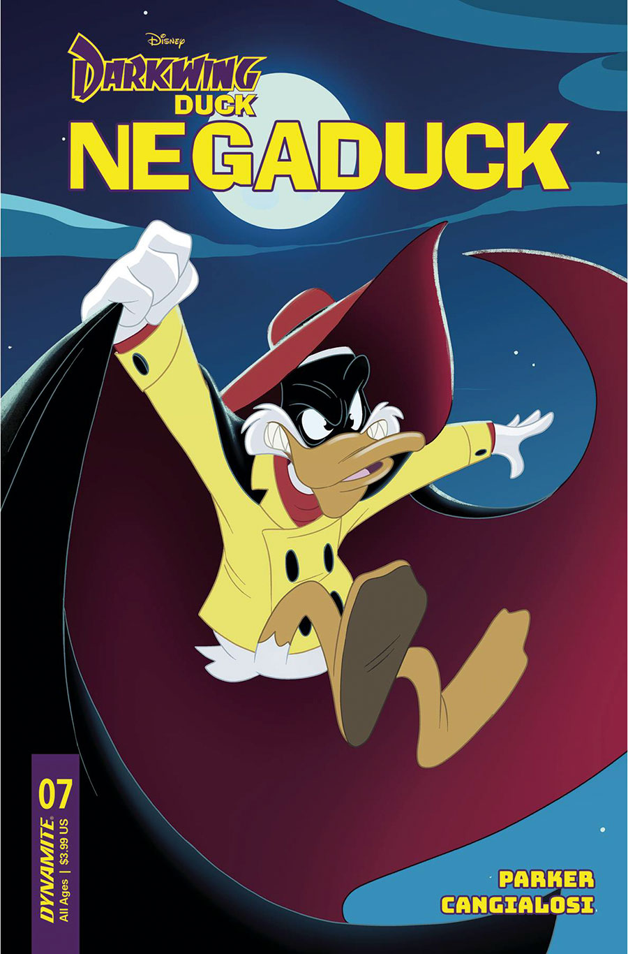 Darkwing Duck Negaduck #7 Cover C Variant Trish Forstner Cover