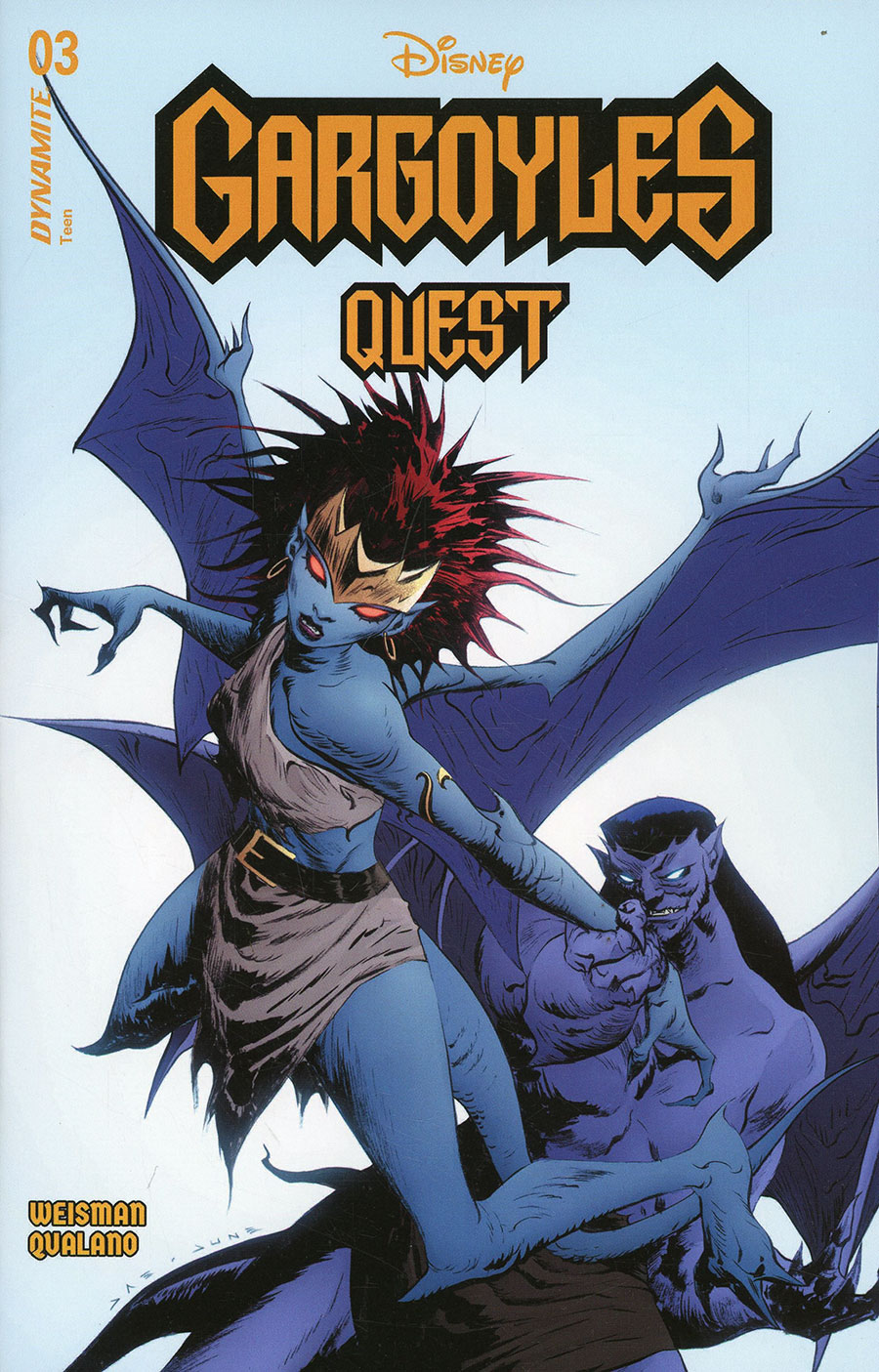 Gargoyles Quest #3 Cover B Variant Jae Lee & June Chung Cover