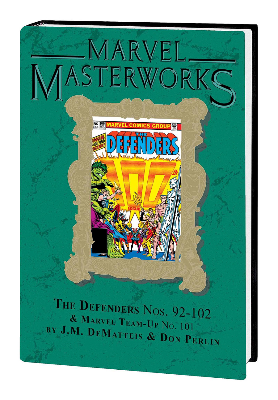 Marvel Masterworks Defenders Vol 9 HC Variant Dust Jacket