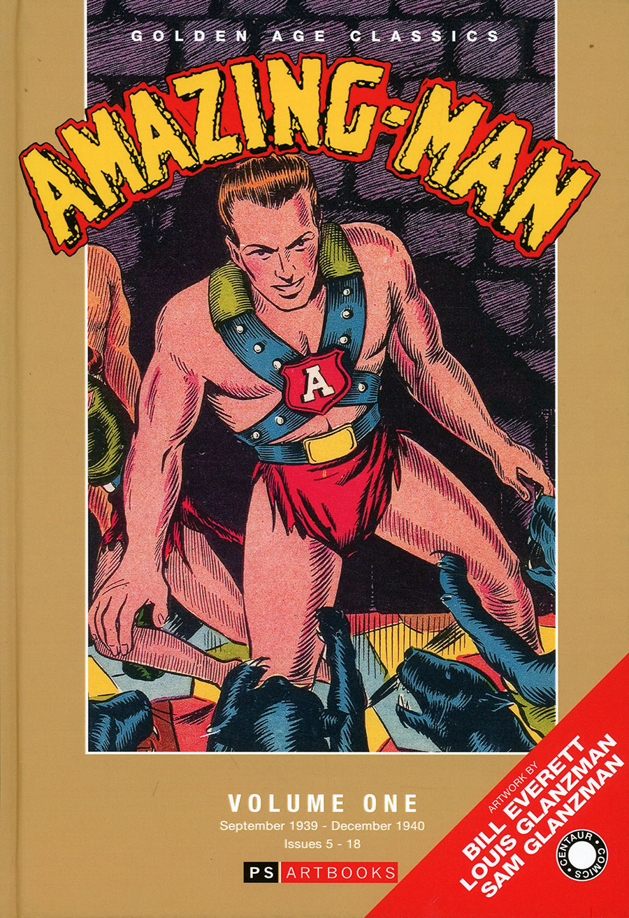 Golden Age Classics Amazing-Man Vol 1 HC