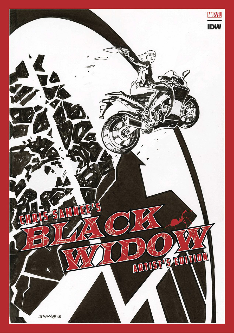 Chris Samnees Black Widow Artists Edition HC