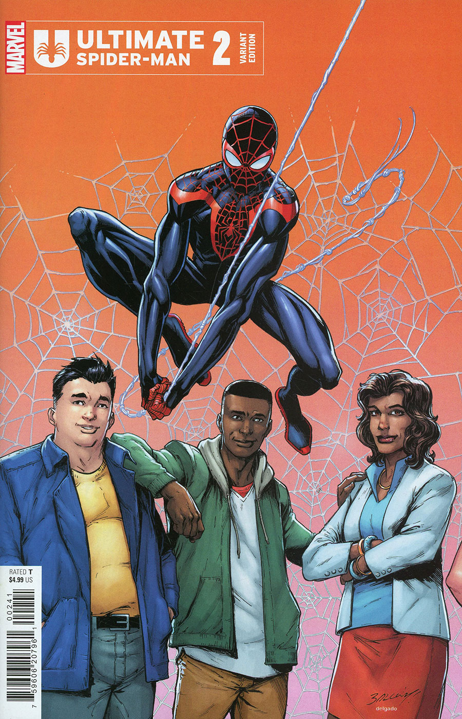 Ultimate Spider-Man Vol 2 #2 Cover D Variant Mark Bagley Connecting Cover (Limit 1 Per Customer)