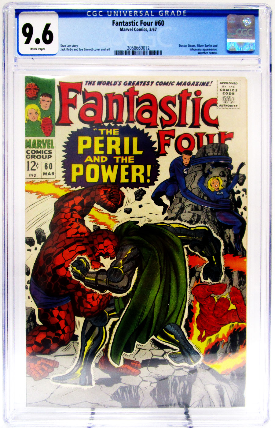 Fantastic Four #60 Cover B CGC 9.6