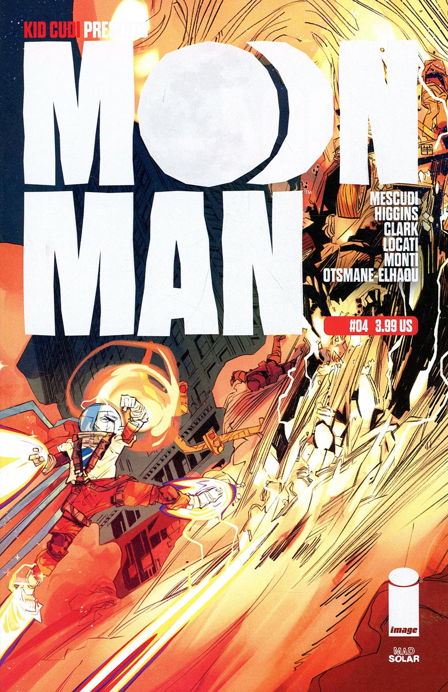 Kid Cudi Presents Moon Man #4 Cover A Regular Marco Locati Cover