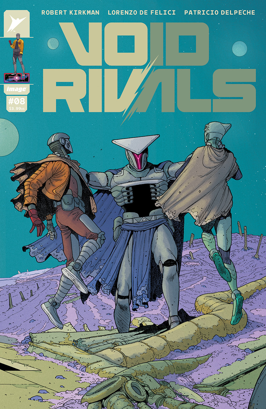 Void Rivals #8 Cover C Incentive Andre Lima Araujo & Chris O Halloran Connecting Variant Cover