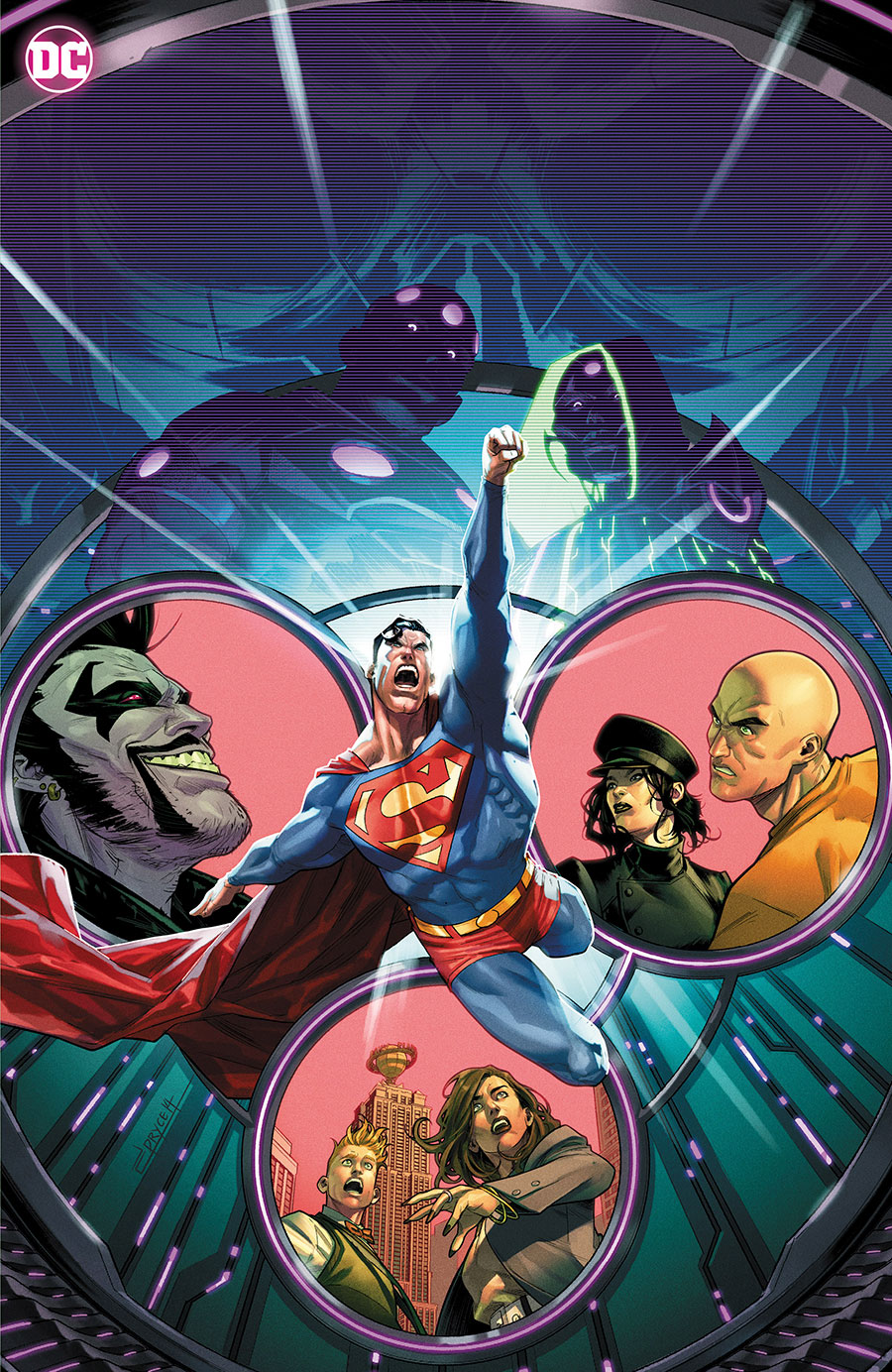 Superman House Of Brainiac Special #1 (One Shot) Cover B Variant Jamal Campbell Foil Cover (House Of Brainiac Part 2.5)