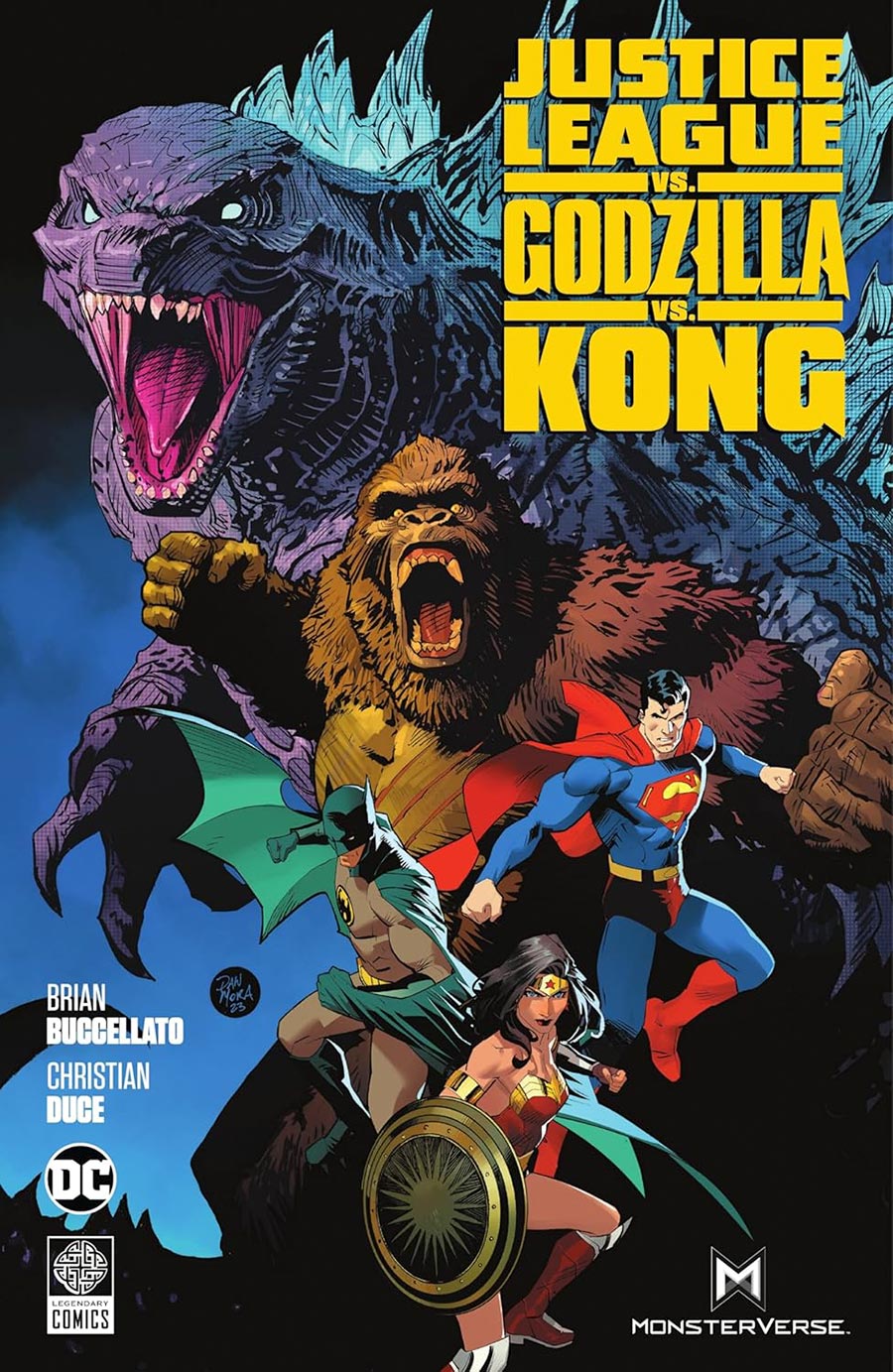 Justice League vs Godzilla vs Kong HC