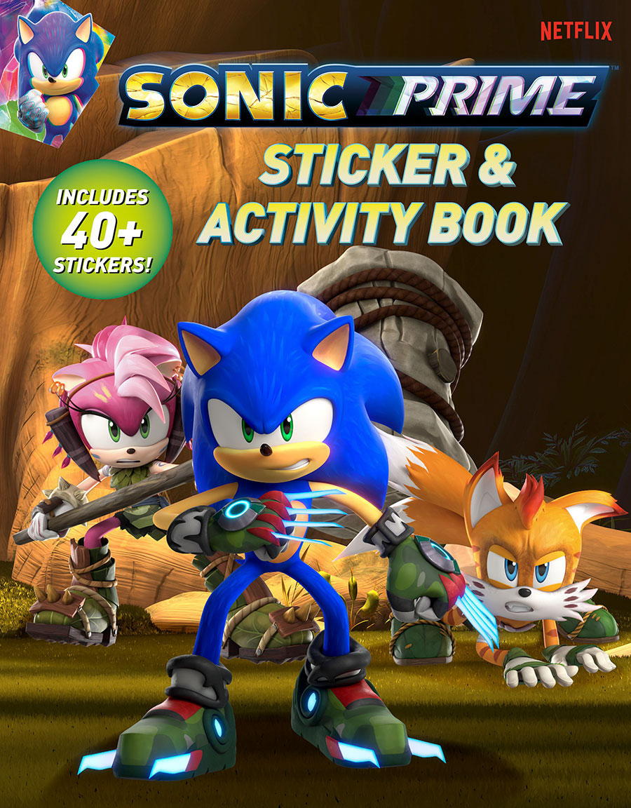 Sonic Prime Sticker & Activity Book TP