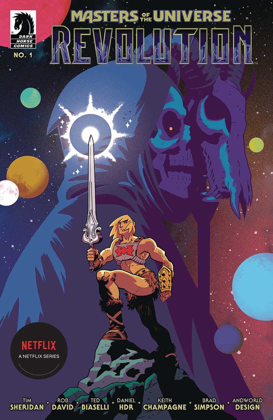 Masters Of The Universe Revolution #1 Cover B Variant Tyler Boss Cover